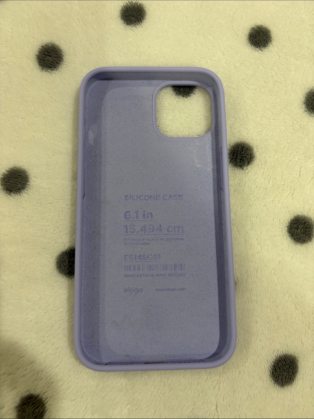 Silicone case for iPhone